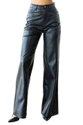 Midnight Edge Vegan Leather Pants