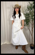 Ivory Muse Denim Dress