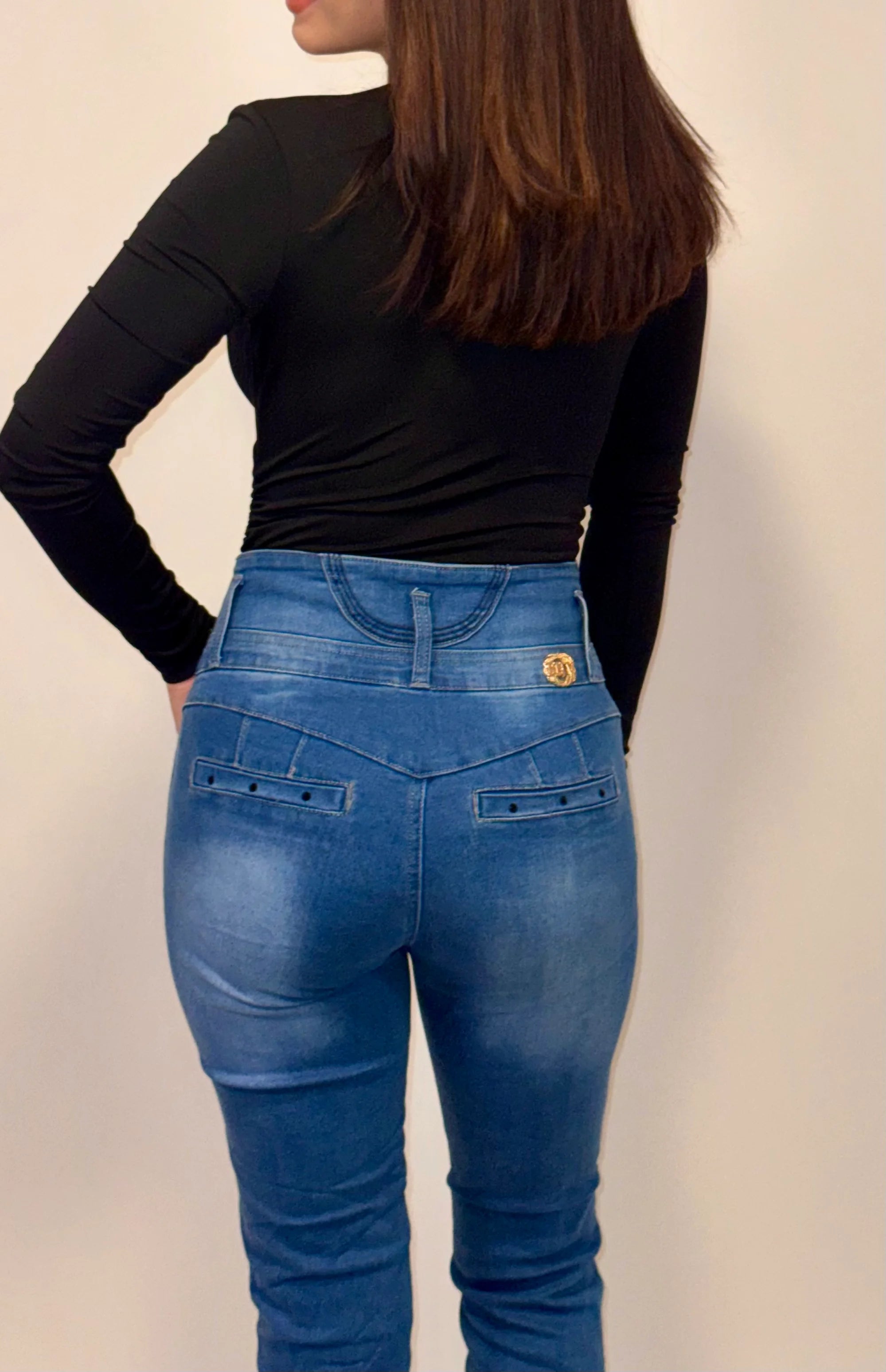 Colombian Confidence High-Rise Jeans