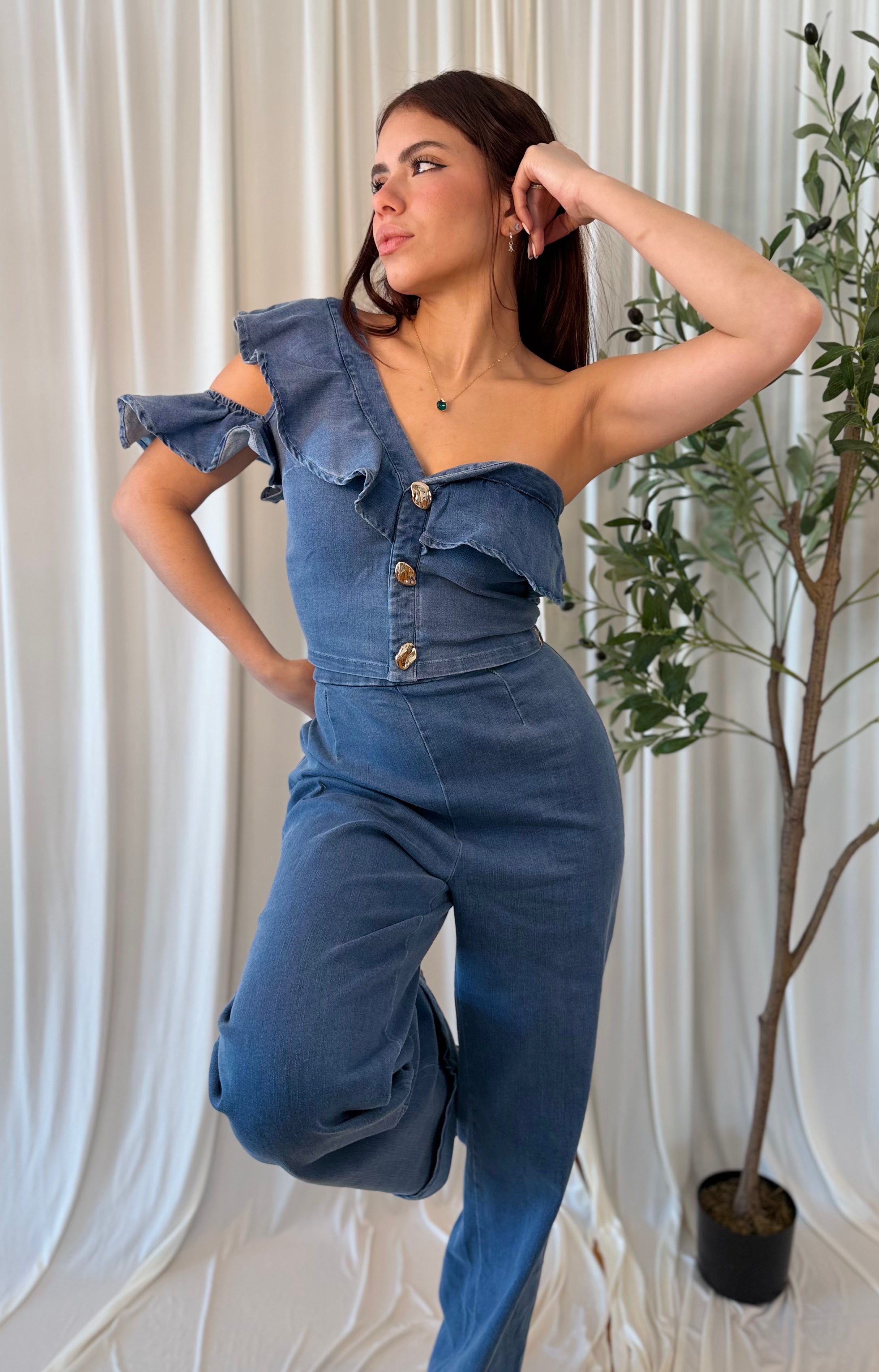 One Shoulder Drama (Set)